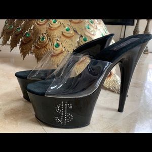 New💰💰Pleaser “Tips” Heels